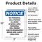 Signmission No Personal Cell Phones Allowed, 7 in W x Rectangle, Aluminum OS-2PACK-NS-A-710-V-16161 - alternate 3